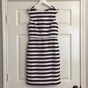 Banana Republic Striped Sheath Dress